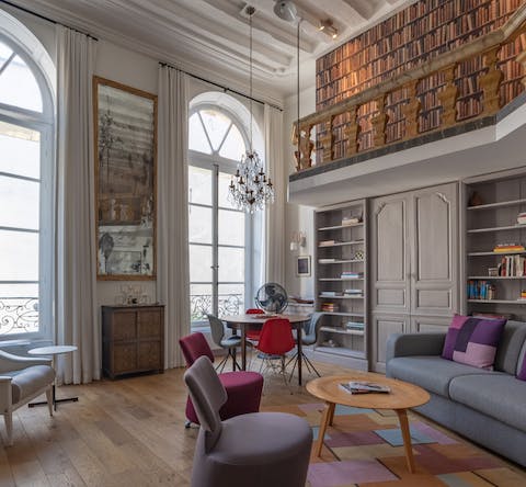 Double-height ceilings