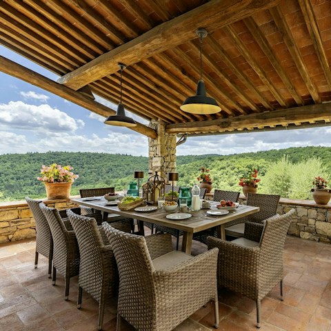 Dine at the best table in the house – you'll love the view