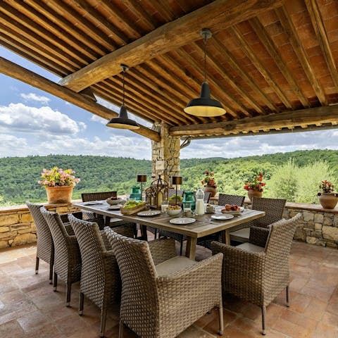 Dine at the best table in the house – you'll love the view