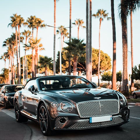 Feel the glamour of the Boulevard de la Croisette, home to Cannes Film Festival