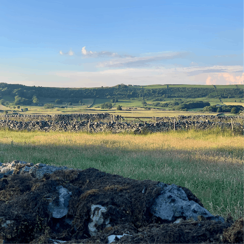 Lace up your hiking boots and explore the surrounding Peak District