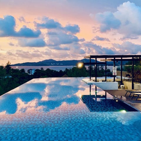 Stay jsut an eleven-minute walk away from Surin Beach, Phuket