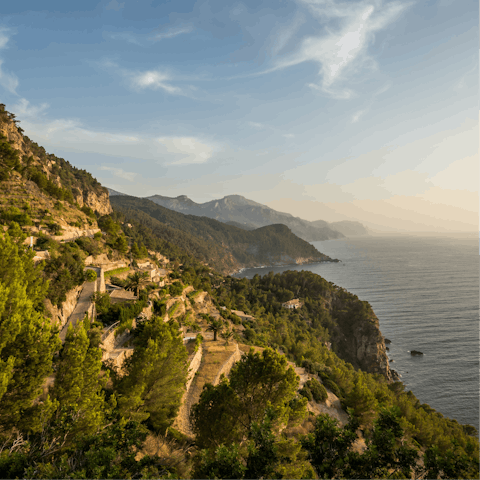 Drive to nearby Port de Pollença and enjoy stunning ocean views