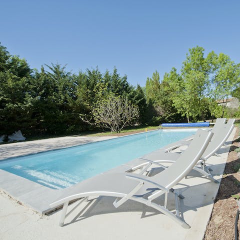 Pool days are a must here