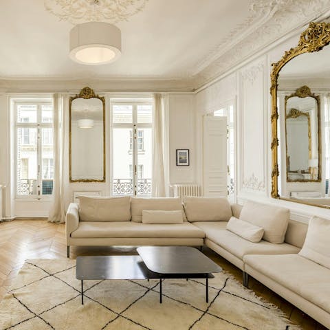 Savour laidback evenings at home or head out into the city