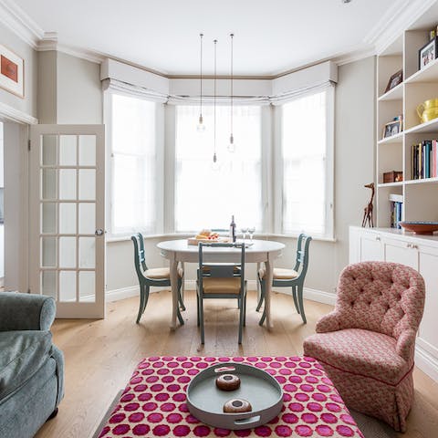 Enjoy the light in the main living area