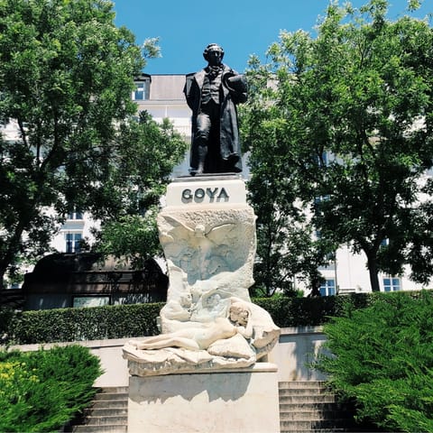 Enjoy your central location with the famous Prado Museum a seven-minute walk away
