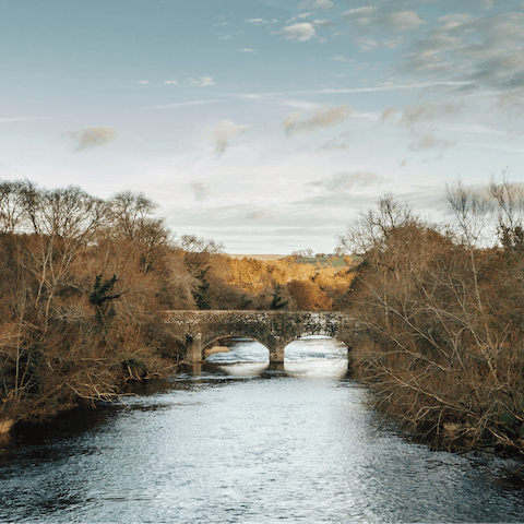 Cycle to the Brecon Beacons National Park in forty minutes and continue along its pretty routes