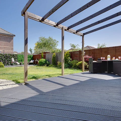 Make the most of sunny afternoons and chill out in the garden