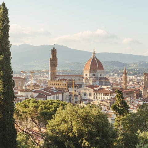 Explore the enchanting city of Venice, cradle of the Renaissance and filled with some of the world's greatest galleries – it's a little over an hour away