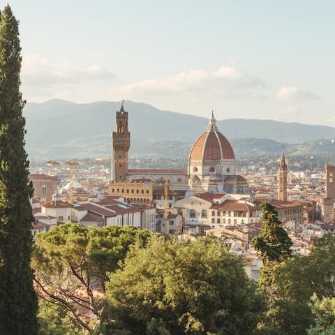 Explore the enchanting city of Venice, cradle of the Renaissance and filled with some of the world's greatest galleries – it's a little over an hour away