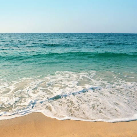 Enjoy private access to the secluded beach