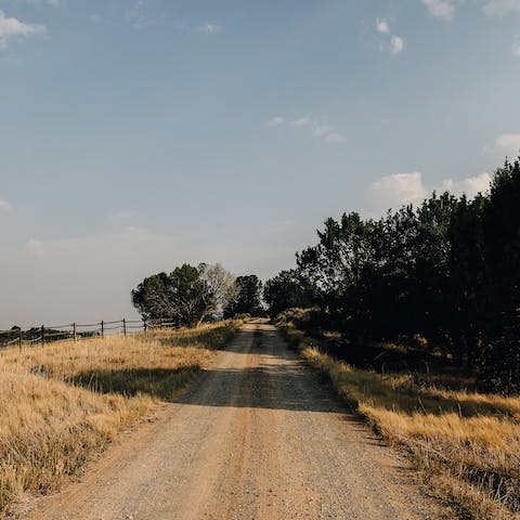 Head out and explore the surrounding countryside