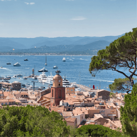 Spend a day in Saint Tropez, 6 kilometres away