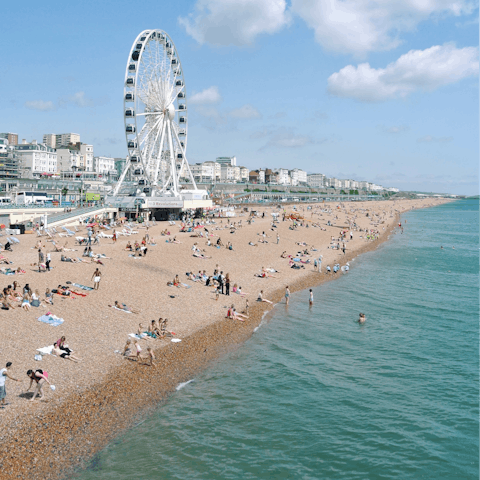 Paddle at the beach – it's just fifteen minutes away