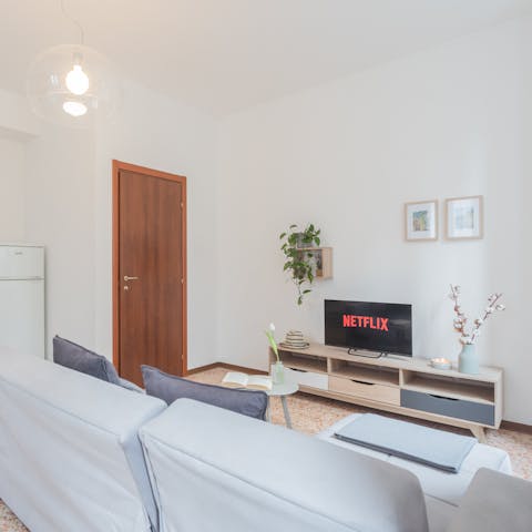Unwind with a Netflix movie night