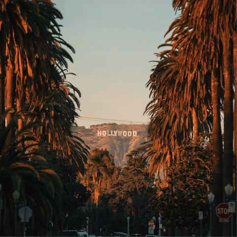 Experience the vibrant village-like atmosphere of West Hollywood, 10 miles away