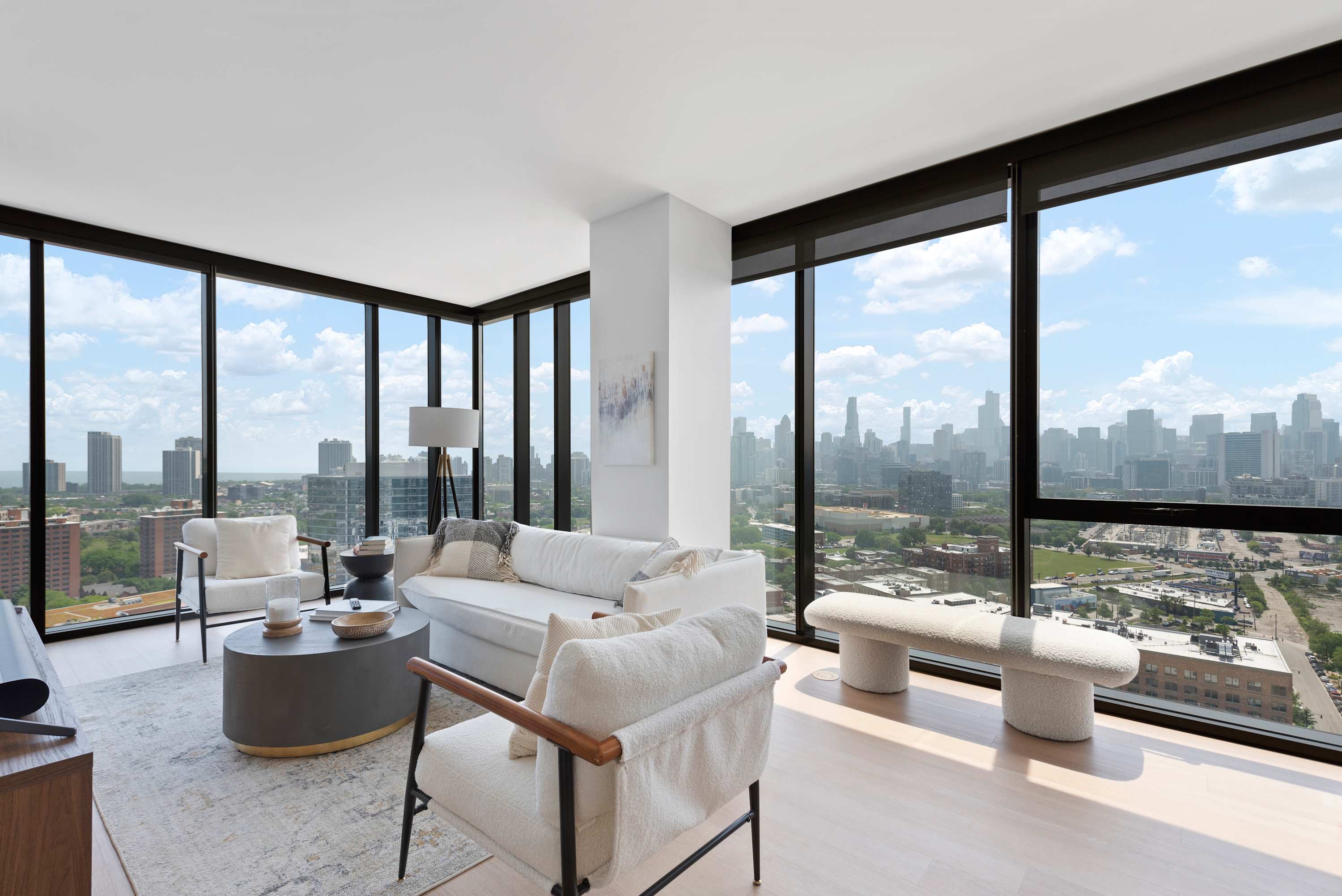 Above the Chicago