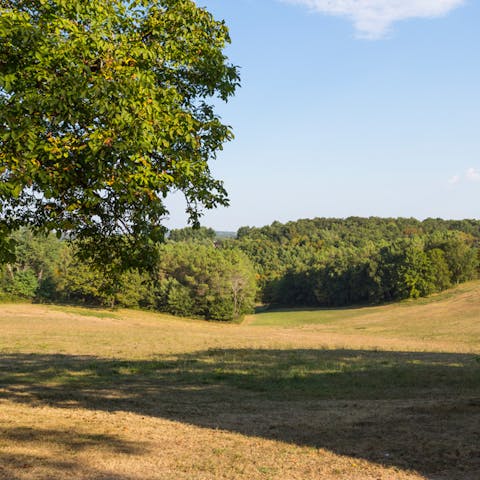 Set in the heart of the French countryside