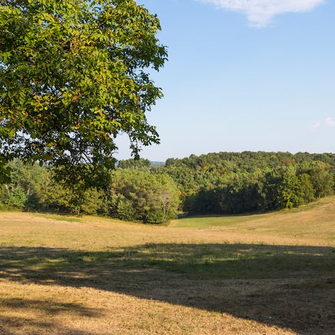 Set in the heart of the French countryside