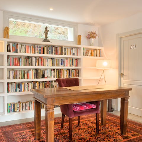 Get some work done in the dedicated study