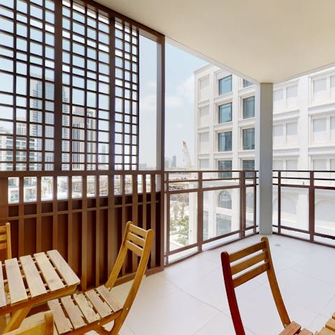 Toast the day's end with sundowners on the terrace