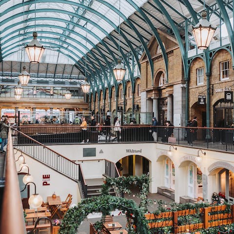 Peruse the iconic Apple Market, full of handmade goods for sale