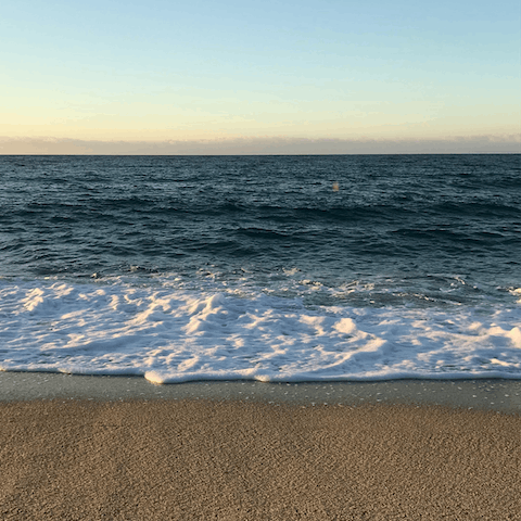 Head to Kalamitsi's pretty shores for the morning, just a short drive away