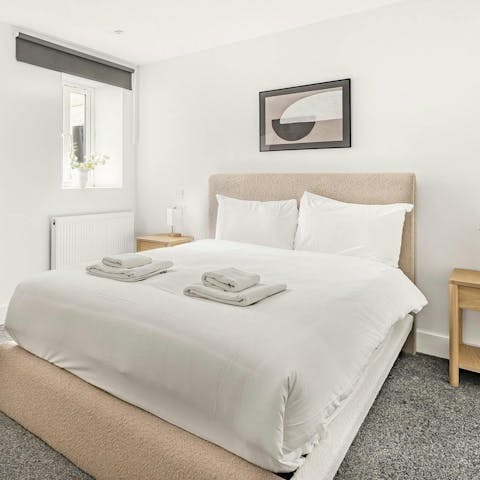 Get a peaceful night's rest after a busy day in the capital