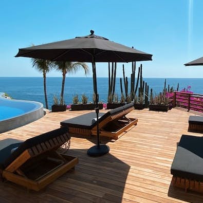 Lounge about in the warm Mexican sun, taking in the breathtaking views