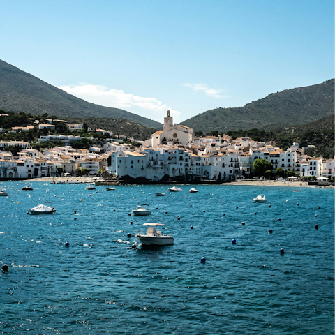 Stay a ten-minute drive from captivating Cadaqués