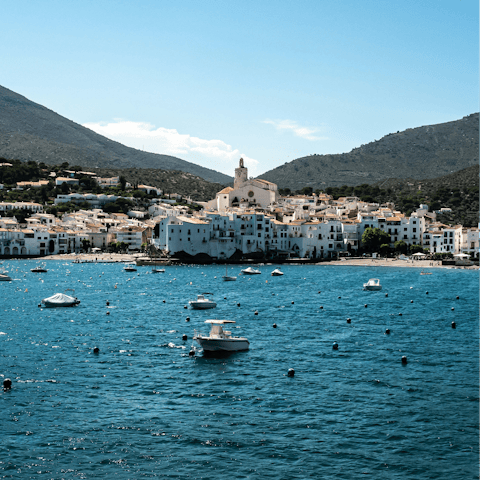 Stay a ten-minute drive from captivating Cadaqués