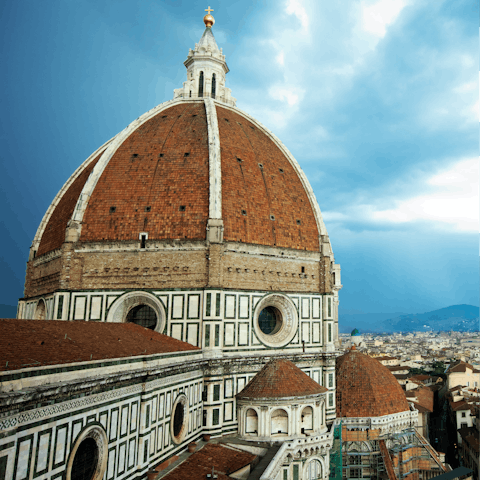 Admire the iconic Duomo – it's a stone's throw away