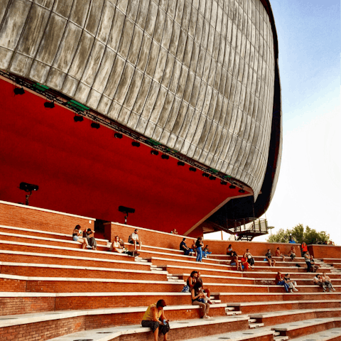 Broaden your horizons at the nearby Auditorium Parco della Musica