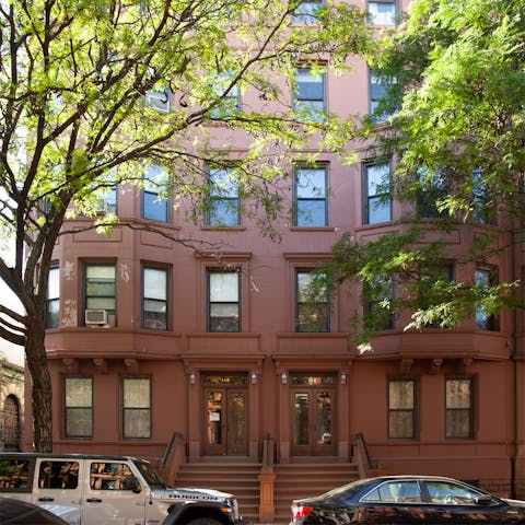 The historic facade