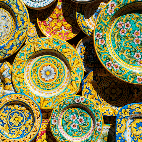 Shop in nearby Cutrofiano, famous for its artisanal pottery