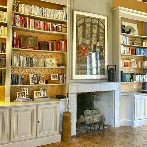 Select a book to read in the library