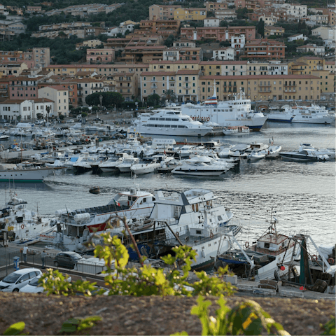 Explore the beautiful town of Porto Santo Stefano