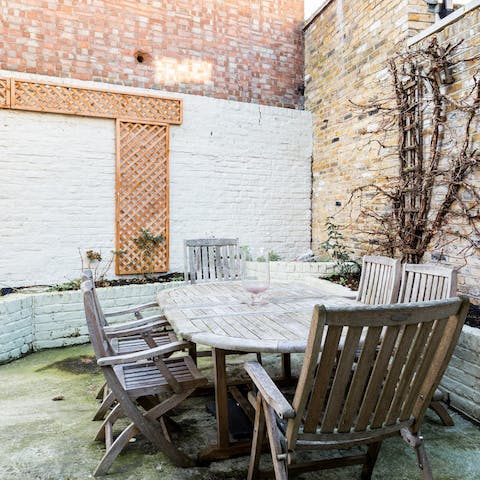 Private garden space