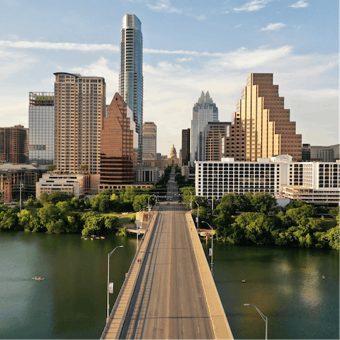 Explore the live music and legendary BBQ of Austin