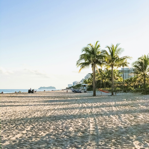 Look forward to beach life in Fort Lauderdale