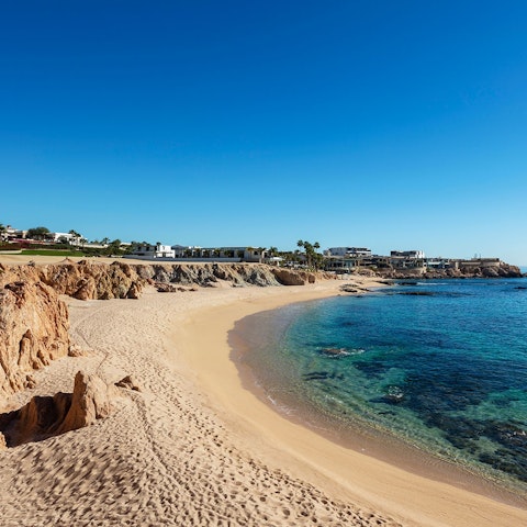 Relax on your own secluded beach, just a few steps away