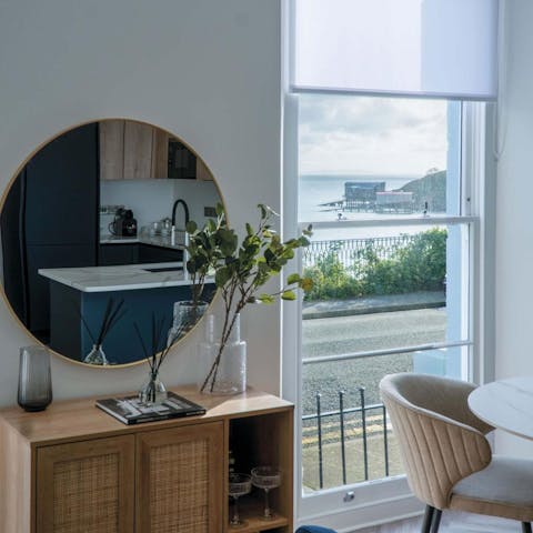 Take in the views over the beautiful North Beach