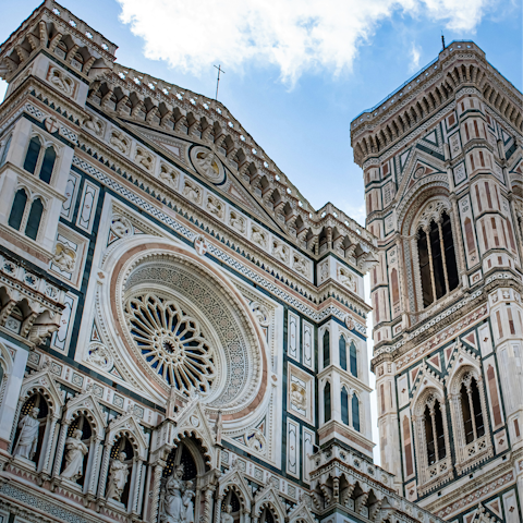 Admire the breathtaking architecture of the Duomo