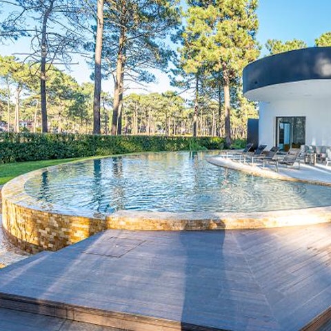 Cool off with refreshing dip in the pool amidst the surrounding nature