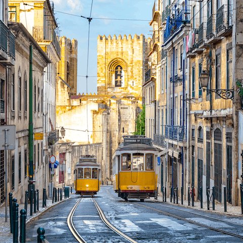 Stay just a thirty-minute drive away from the city of Lisbon