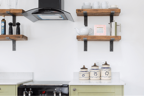 A modern induction hob