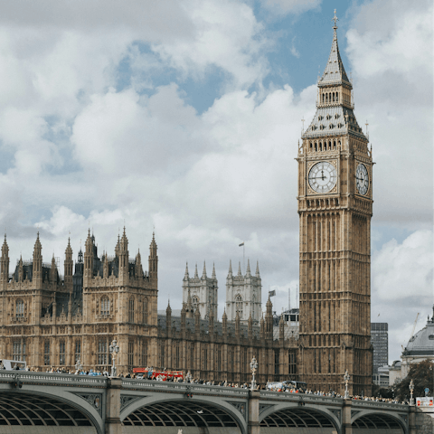 Explore iconic sights across central London – a short tube ride away