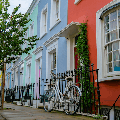 Spend an afternoon strolling through Notting Hill