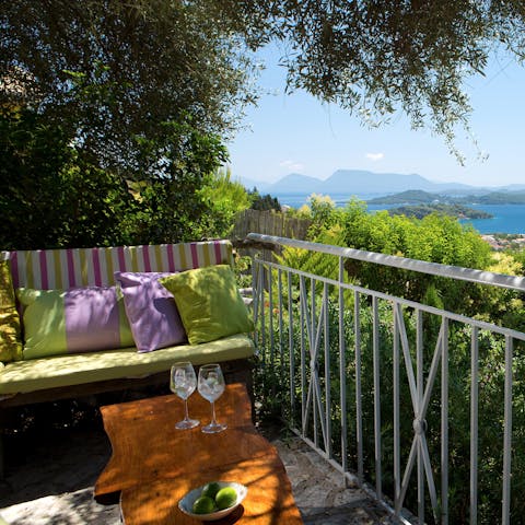 Find a quiet spot to unwind with a glass of your favourite tipple